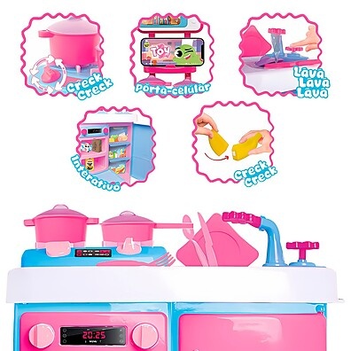 Cozinha Infantil Toy Chef: Diversão Completa!