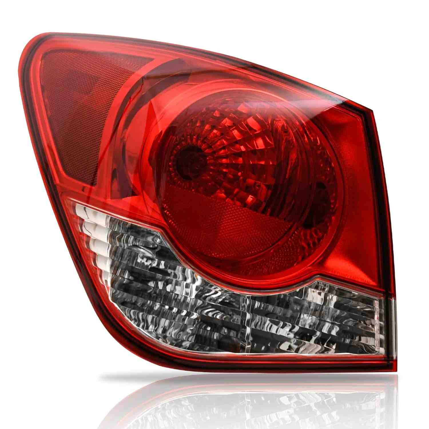 Luz Traseira Completa para Chevy Cruze 2011-2015: Segurança e Estilo com Lâmpadas e Soquete Inclusos
