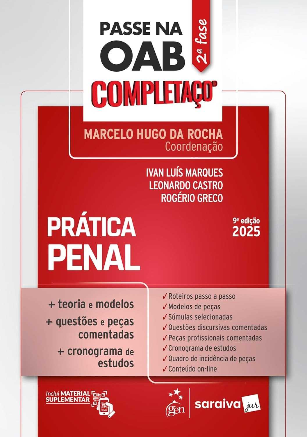 Passe na OAB 2ª Fase - Prática Penal Completaço 9ª Edição 2025