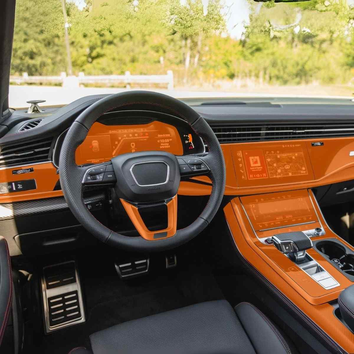 Película PPF Interior Completo Audi RS Q8 Performance 2021-2025: Proteção Premium