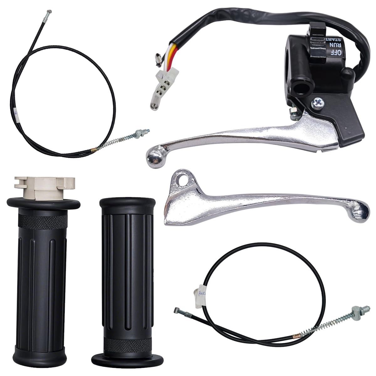 Kit Completo Yamaha PW50: Acelerador, Freios e Manoplas para Sua Dirt Bike