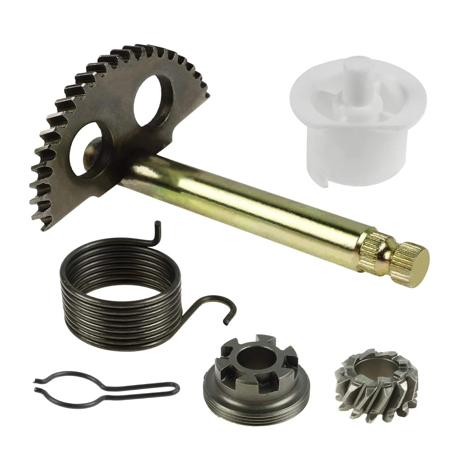 Kit Completo Eixo de Partida para Yamaha PW50 Peewee50 - Restaure sua Dirt Bike!