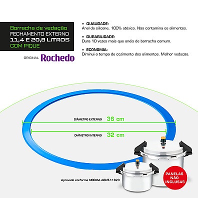 Reparo Panela de Pressão Rochedo: Kit Completo!