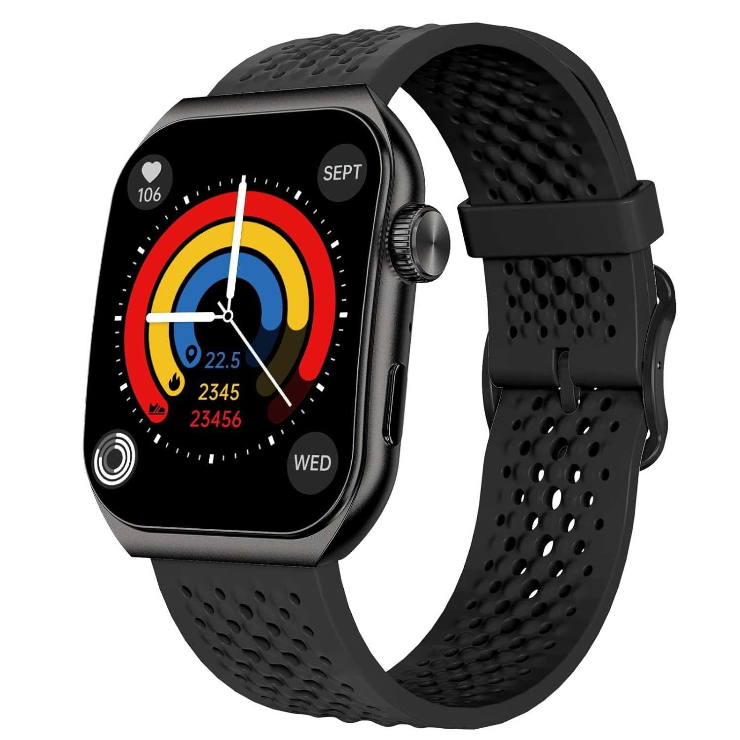 Smartwatch AMOLED 1.96" HD: Seu Assistente Inteligente com Chamadas Bluetooth e Monitoramento Completo