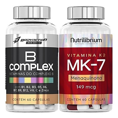 Complexo Vitamínico Premium + K2: Saúde Total!