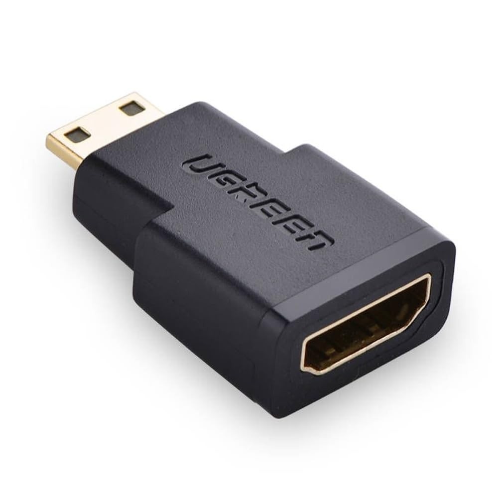 Adaptador Mini HDMI para HDMI 4K Macho-Fêmea MPOWER: Conexão Plug and Play Sem Complicações