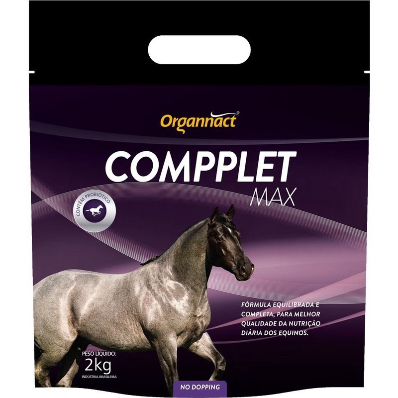 Compplet Max 2kg: Nutrição Completa para Seu Cavalo