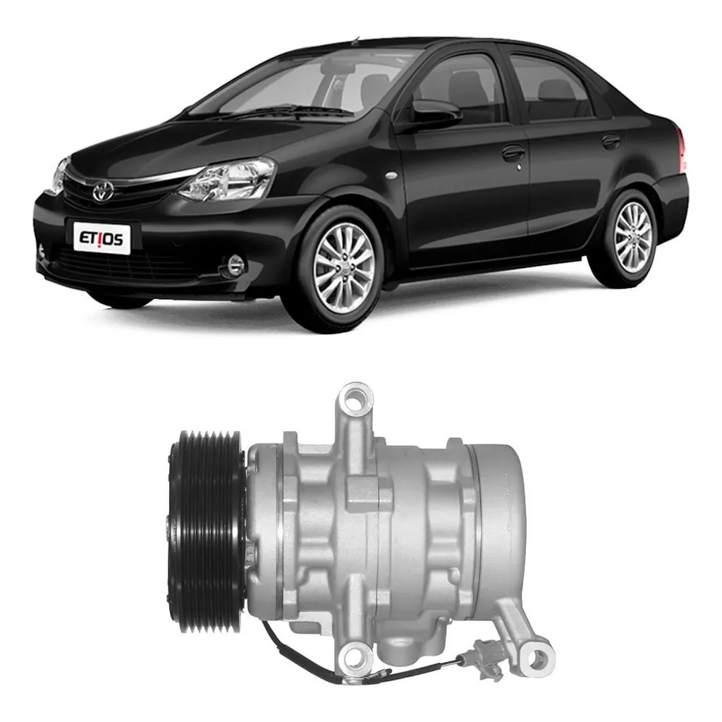 Compressor Ar Condicionado Toyota Etios 2012-2017