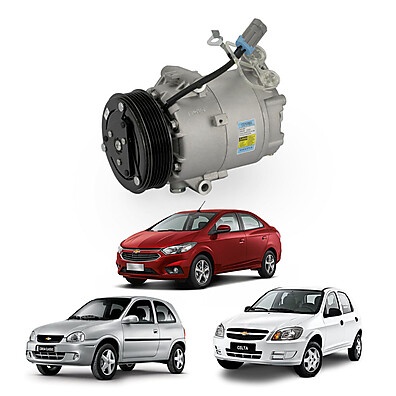 Compressor de Ar Condicionado Delphi CS10060 para Celta, Corsa e Prisma – Original e Confiável
