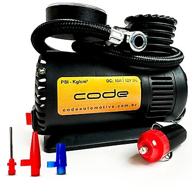 Compressor de Ar Portátil 12V: Nunca Mais Fique na Mão!