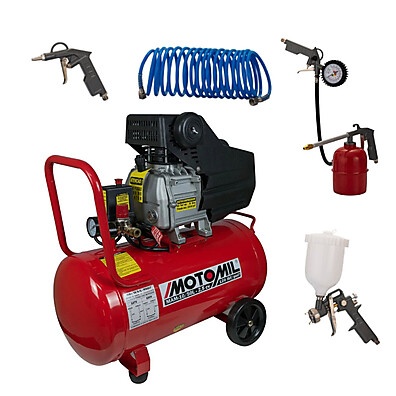Compressor de Ar Portátil Motomil 2,5HP – Poder e Versatilidade em Um Só Kit