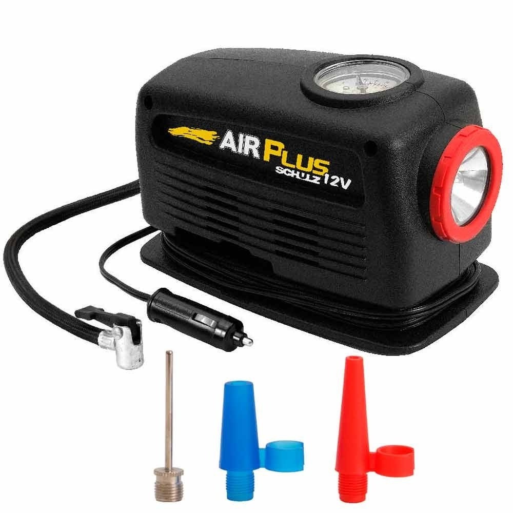 Compressor Portátil 12V: Calibre Pneus com o Air Plus Schulz