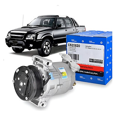 Compressor S10 2.4/2.8 Original Delphi – Compatível até 2012