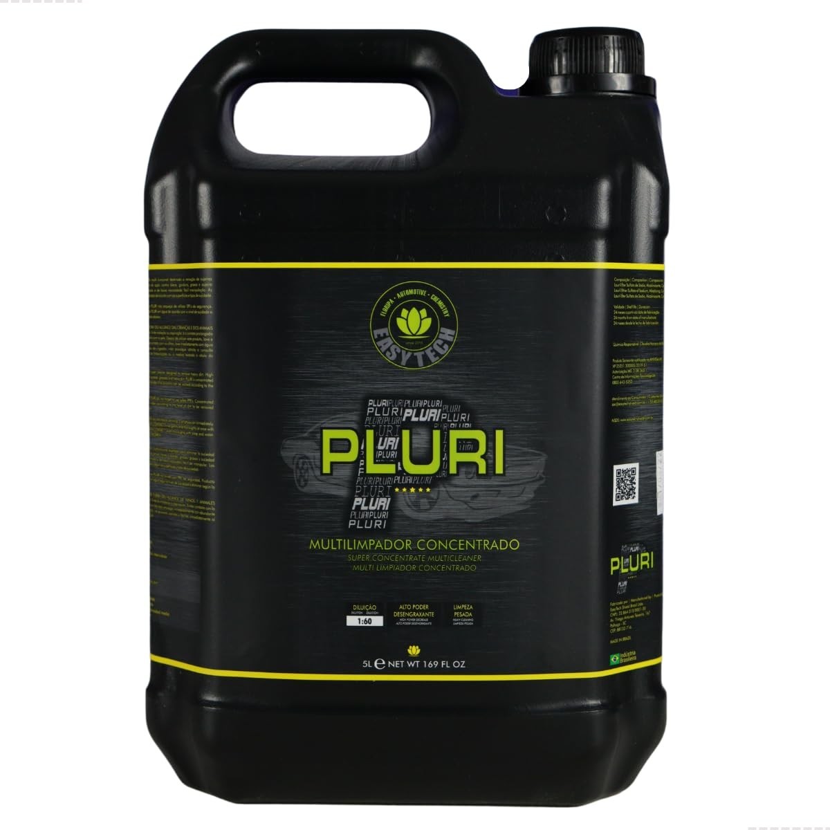 Pluri Limpeza Pesada Multilimpador 5L - Fórmula Concentrada para Toda Sujeira