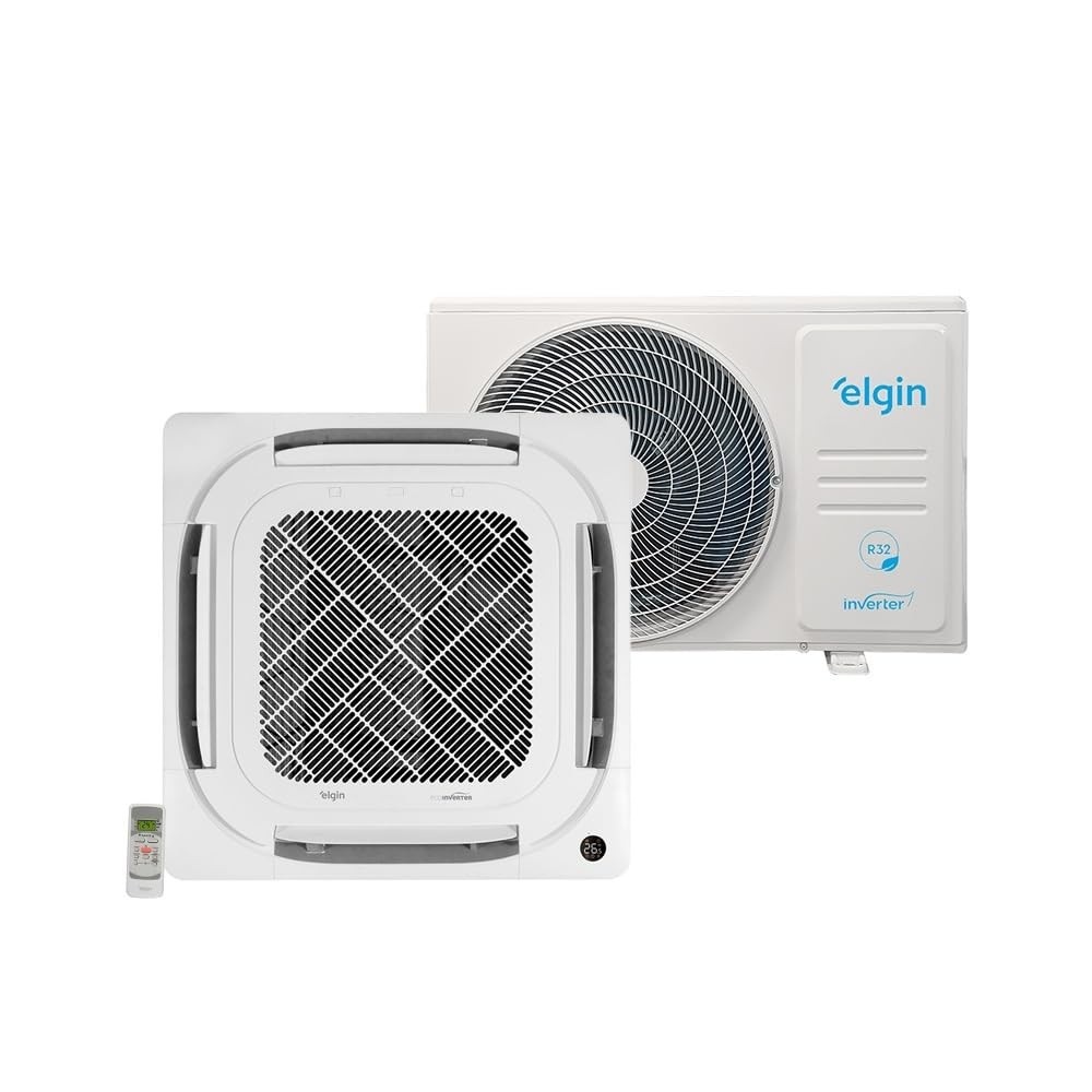 Ar Condicionado Split Cassete Elgin Eco Inverter 18000 BTU - Climatize com Eficiência e Conforto