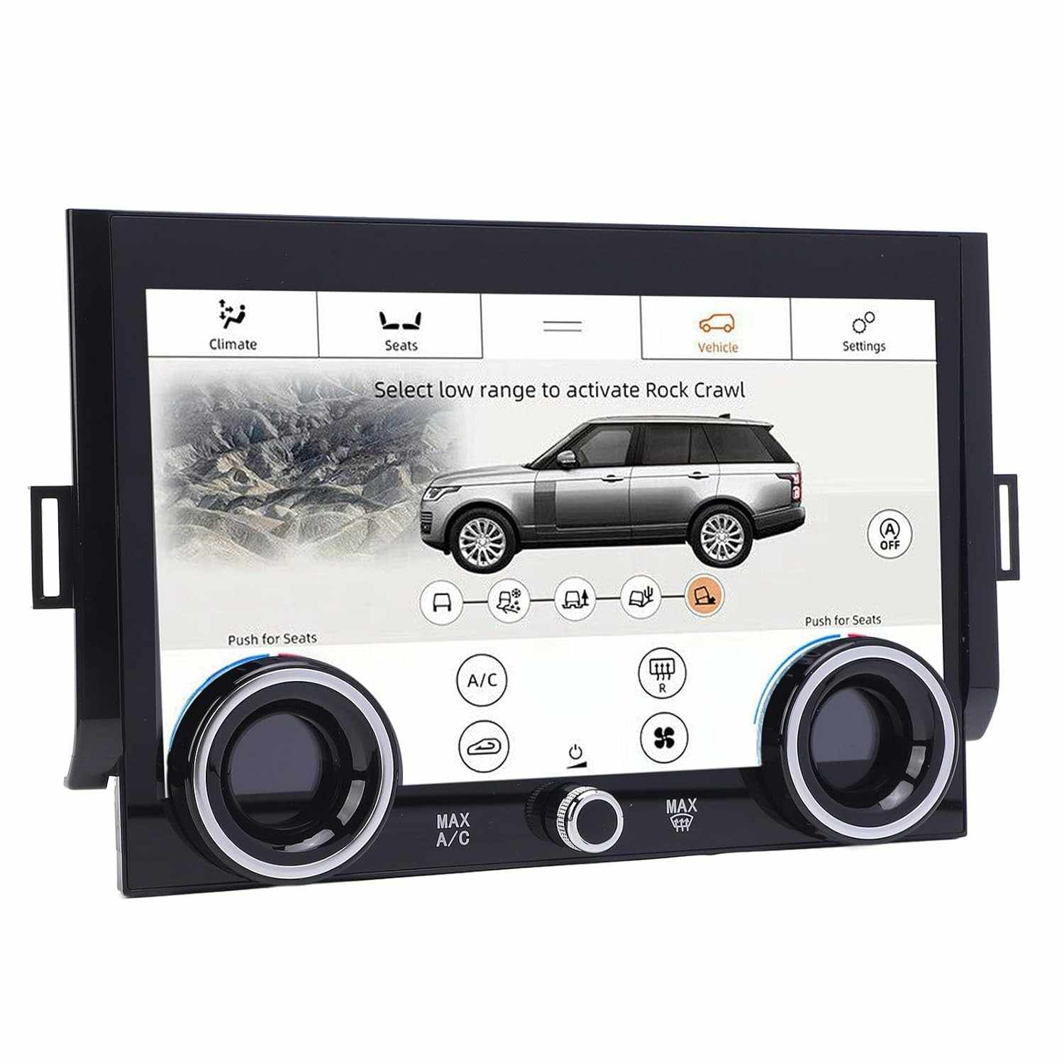 Tela Touch 10" 1080p para Land Rover Sport L494 (2013-2017) - Controle de Ar Condicionado Inteligente