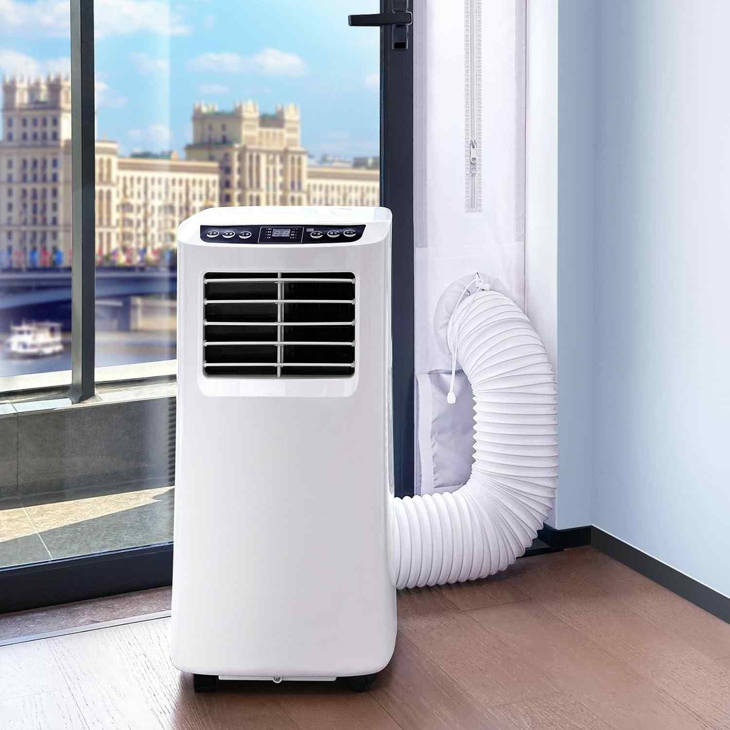 LOVIGA Kit de Ventilação para Porta Deslizante - Vedação Total para Ar Condicionado Portátil