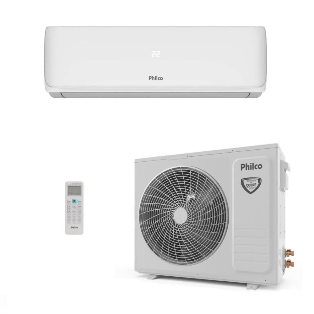 Ar Condicionado Split Hi Wall Philco 18000 BTU/h Frio PAC18FI 220V com Filtro Purificador
