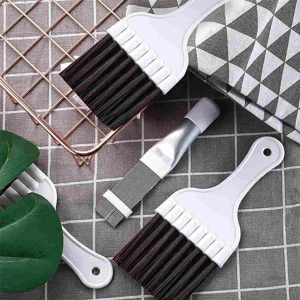 Pente de Limpeza para Ar Condicionado - 3 Peças com Escova de Aço Inoxidável