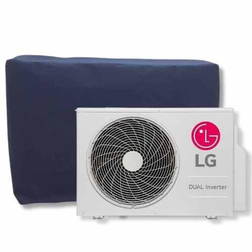 Capa Protetora para Ar Condicionado Split LG 9000 BTUs Dual Inverter – Azul Marinho