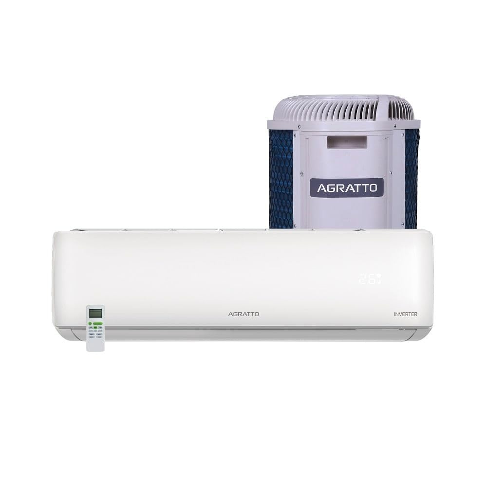 Ar Condicionado Split Hi Wall Inverter Agratto Liv 9.000 BTU/h Quente e Frio - Eficiência e Conforto com Tecnologia Avançada