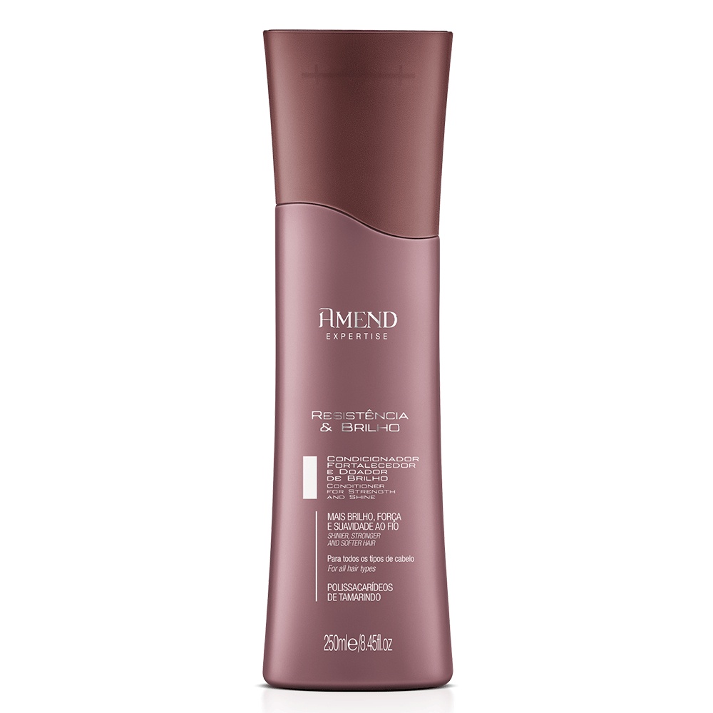 Condicionador Amend Shine Extreme: 3x Mais Brilho em Seus Cabelos