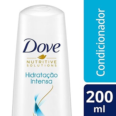 Condicionador Dove Hidratação Intensa 200ml – Cabelos 5x Mais Macios