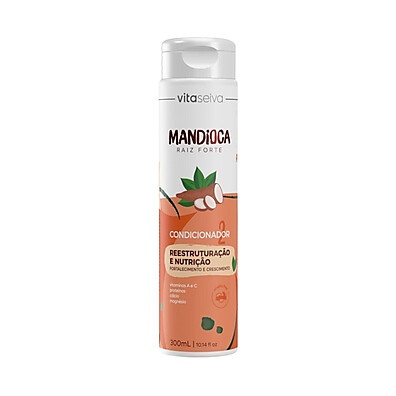 Condicionador Mandioca: Cabelos Fortes e Nutridos