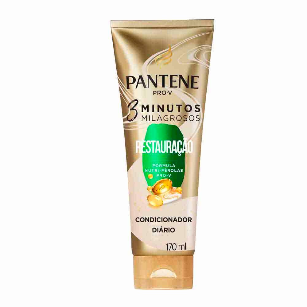 Condicionador Pantene 3 Minutos Milagrosos: Restaure seu Cabelo em 170ml