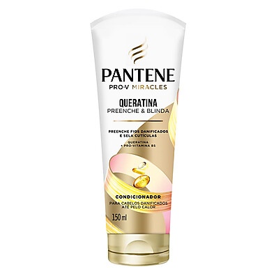 Condicionador Pantene Queratina 150ml – Hidratação que Reconstrói