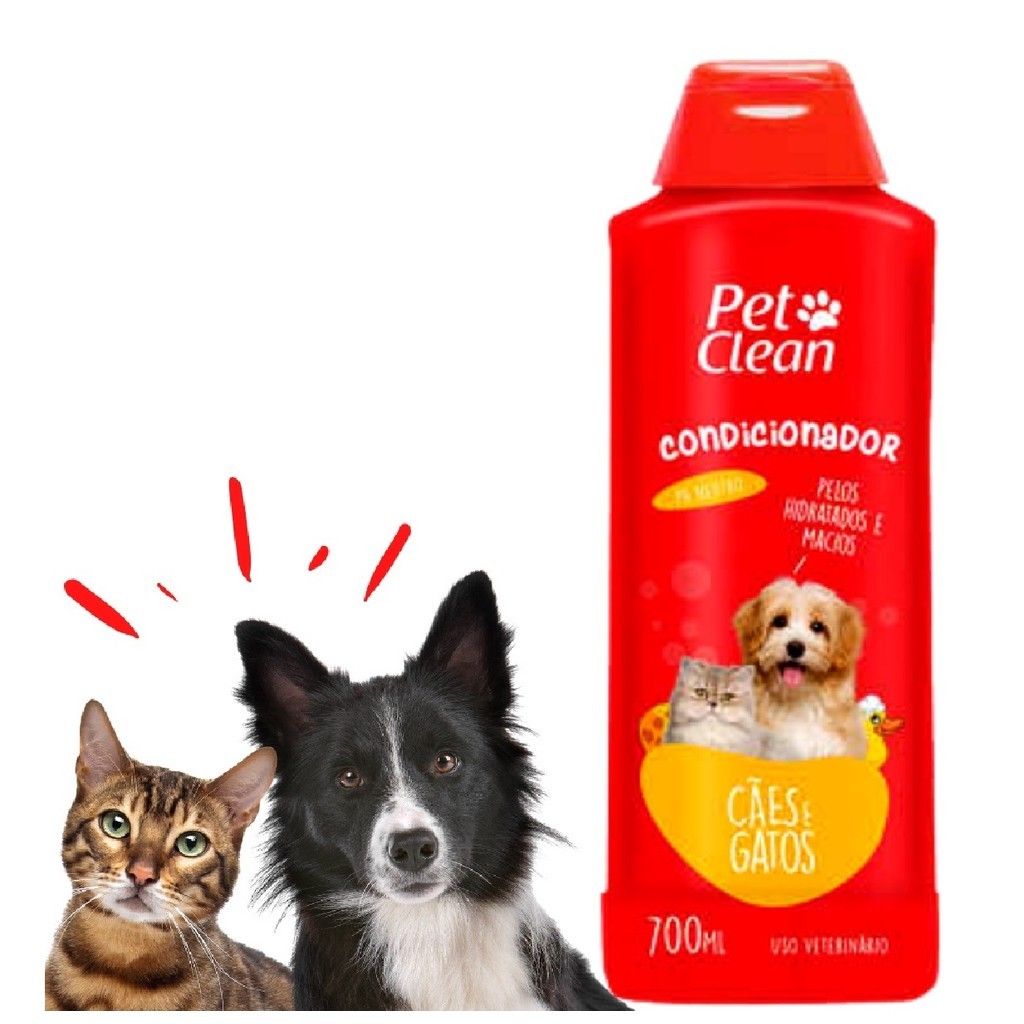 Condicionador Pet Clean: Brilho e Maciez para Seu Pet!