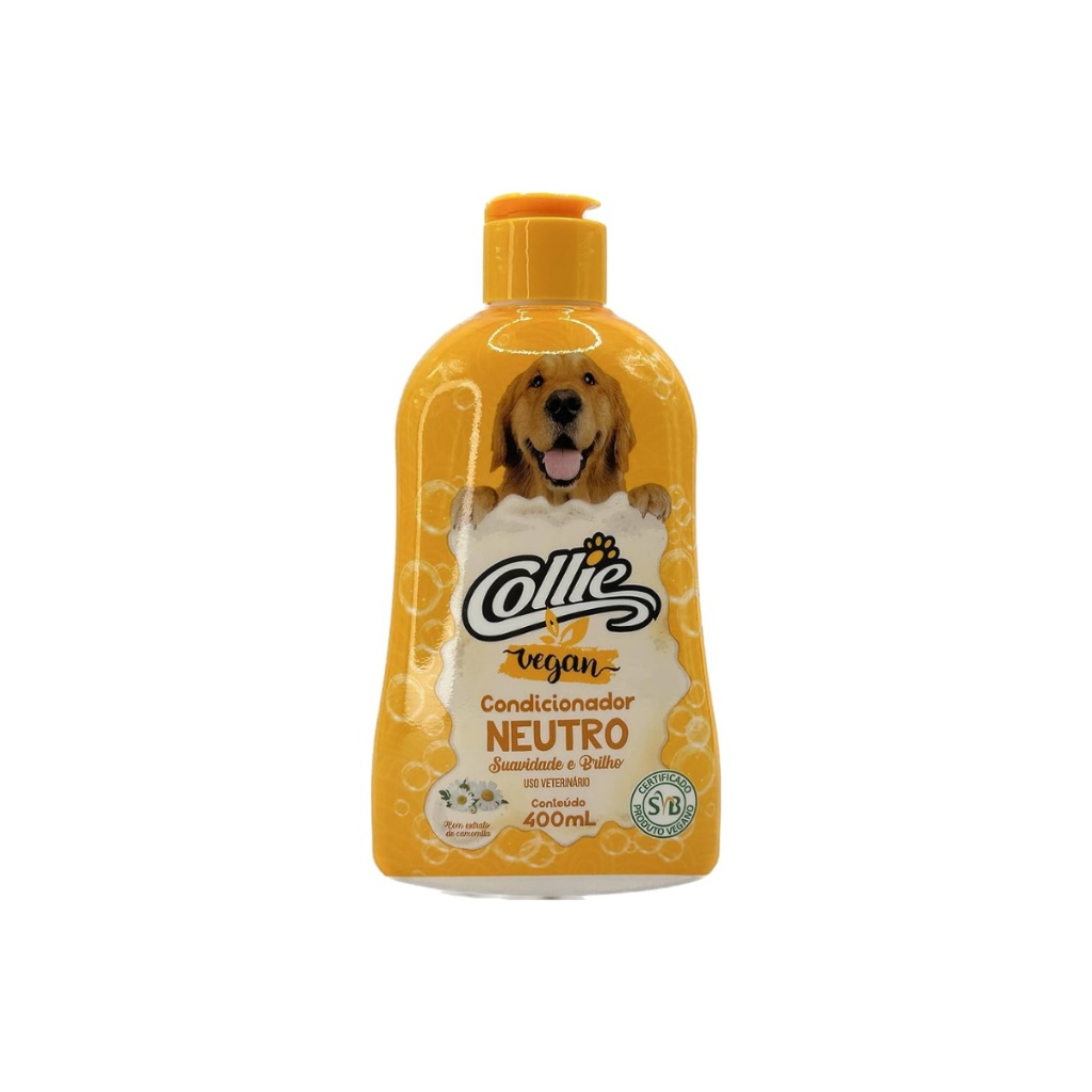 Condicionador Pet Collie 400ml: Pelo Macio e Saudável
