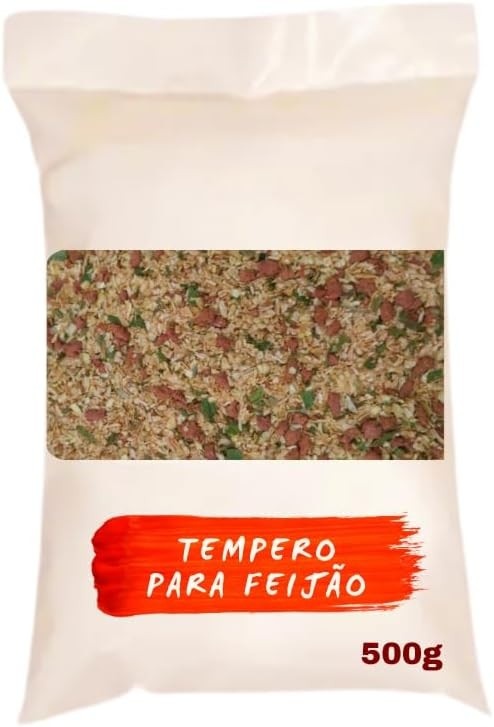 Tempero para Feijão, Condimento em Pó, 500g