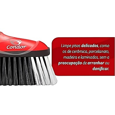 Limpeza Impecável: Kit Vassoura + Rodo Condor