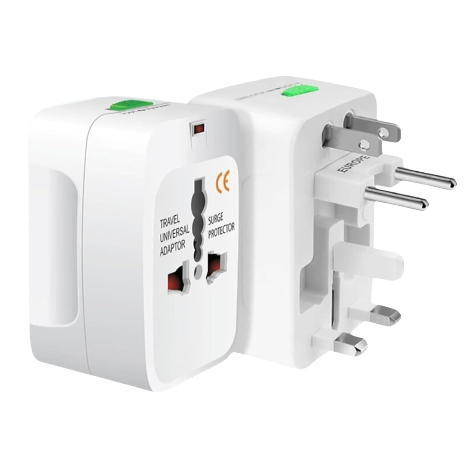 Kit 2 Adaptadores Tomada Universal: Viaje Conectado em +150 Países!