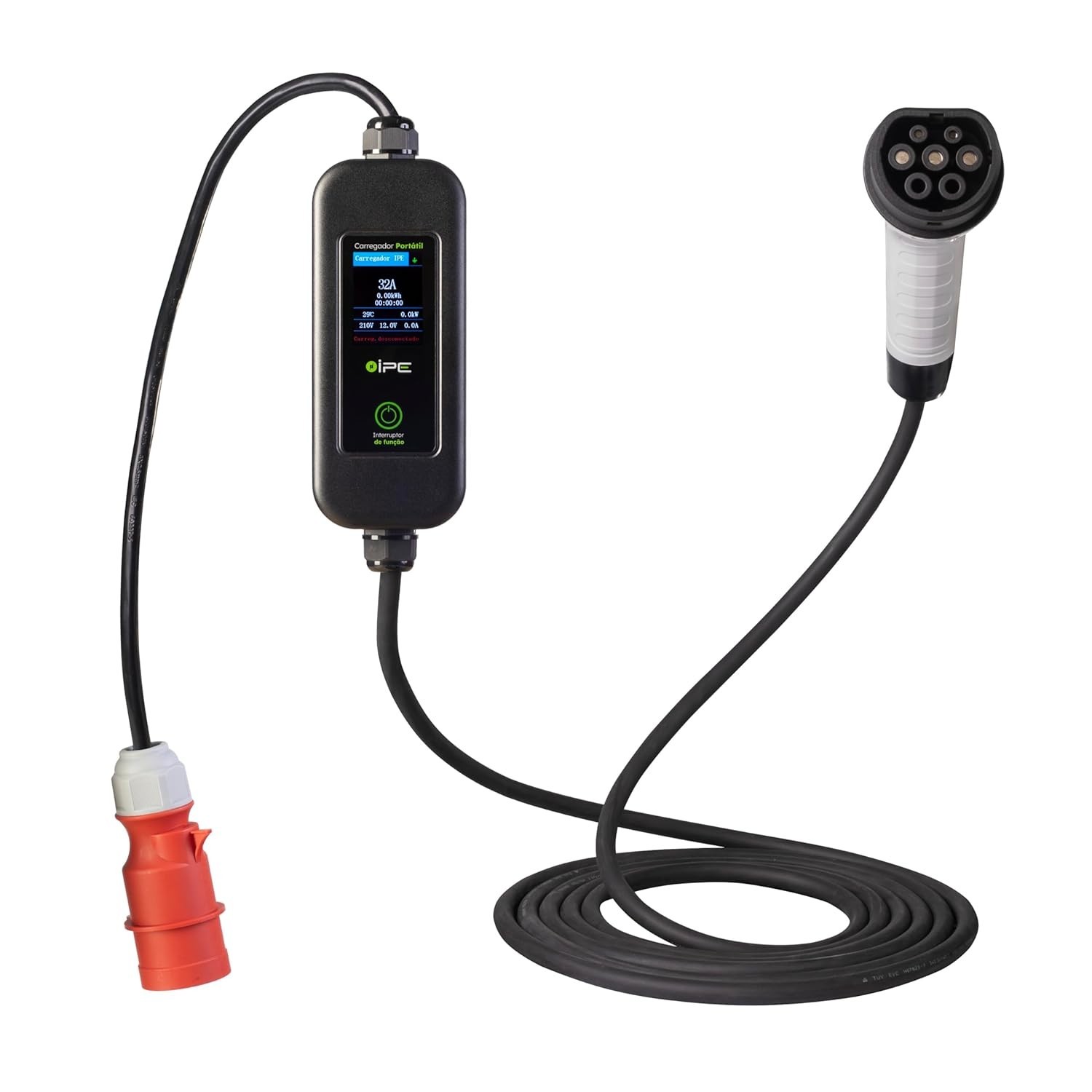 conector-lcd-2-22kw-carregador-portatil-a-carro-380v-eletrico-com-tela-para-tipo-a