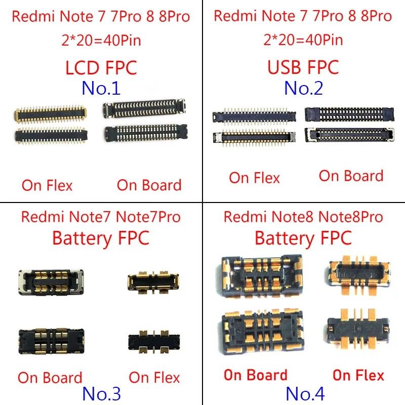 Conector LCD Xiaomi Redmi Note
