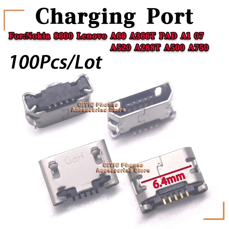Conector Micro USB Nokia: Peça de Reparo Essencial