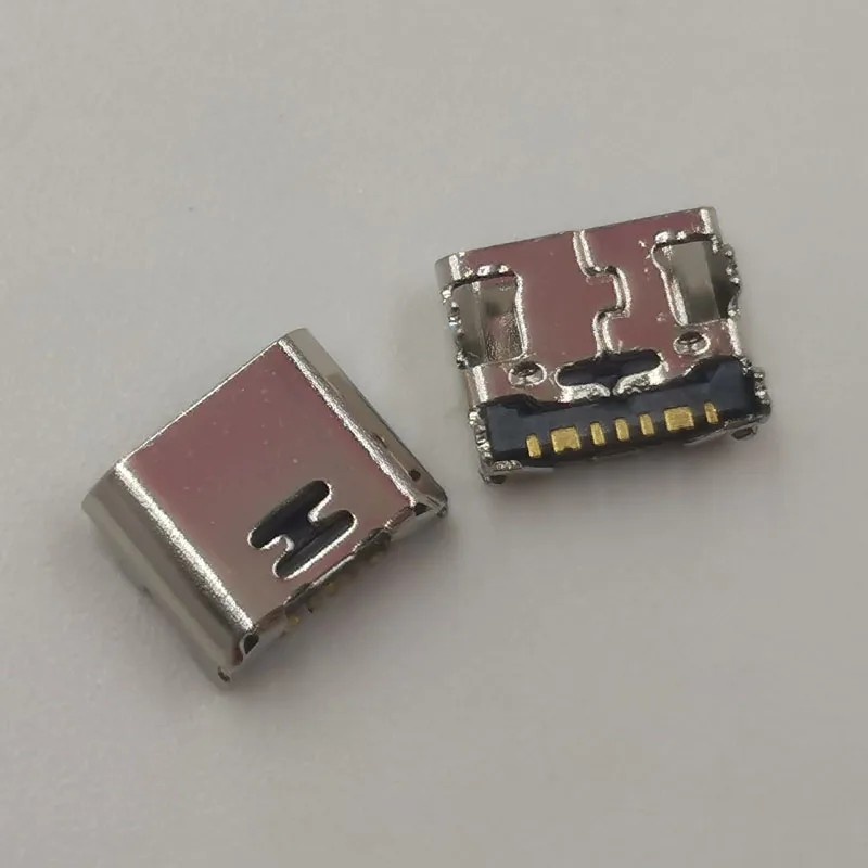 Conector Micro USB Samsung: 10 Peças 7PIN