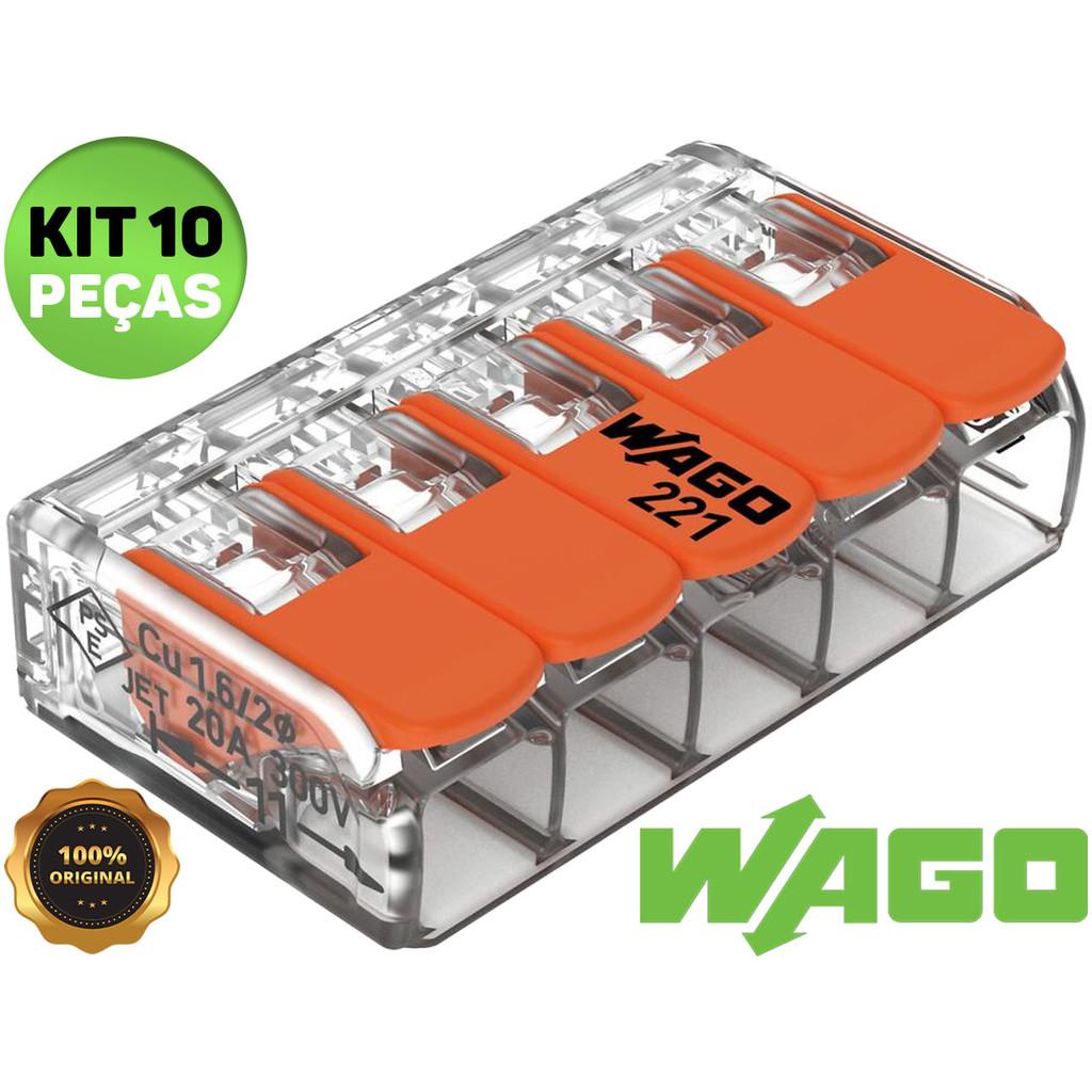 Conector Wago 221: Instalação Elétrica Rápida e Segura
