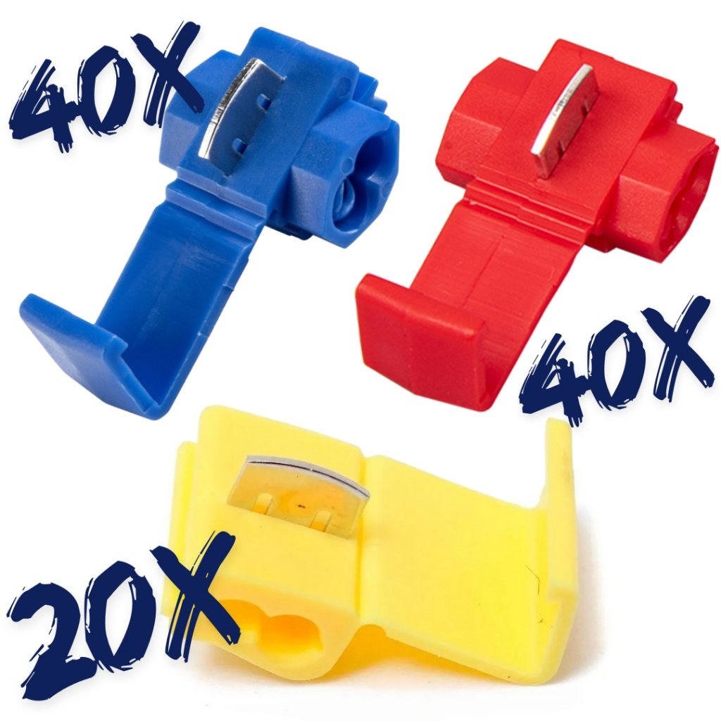 Conectores de Emenda para Fios até 6mm (100 Unidades)