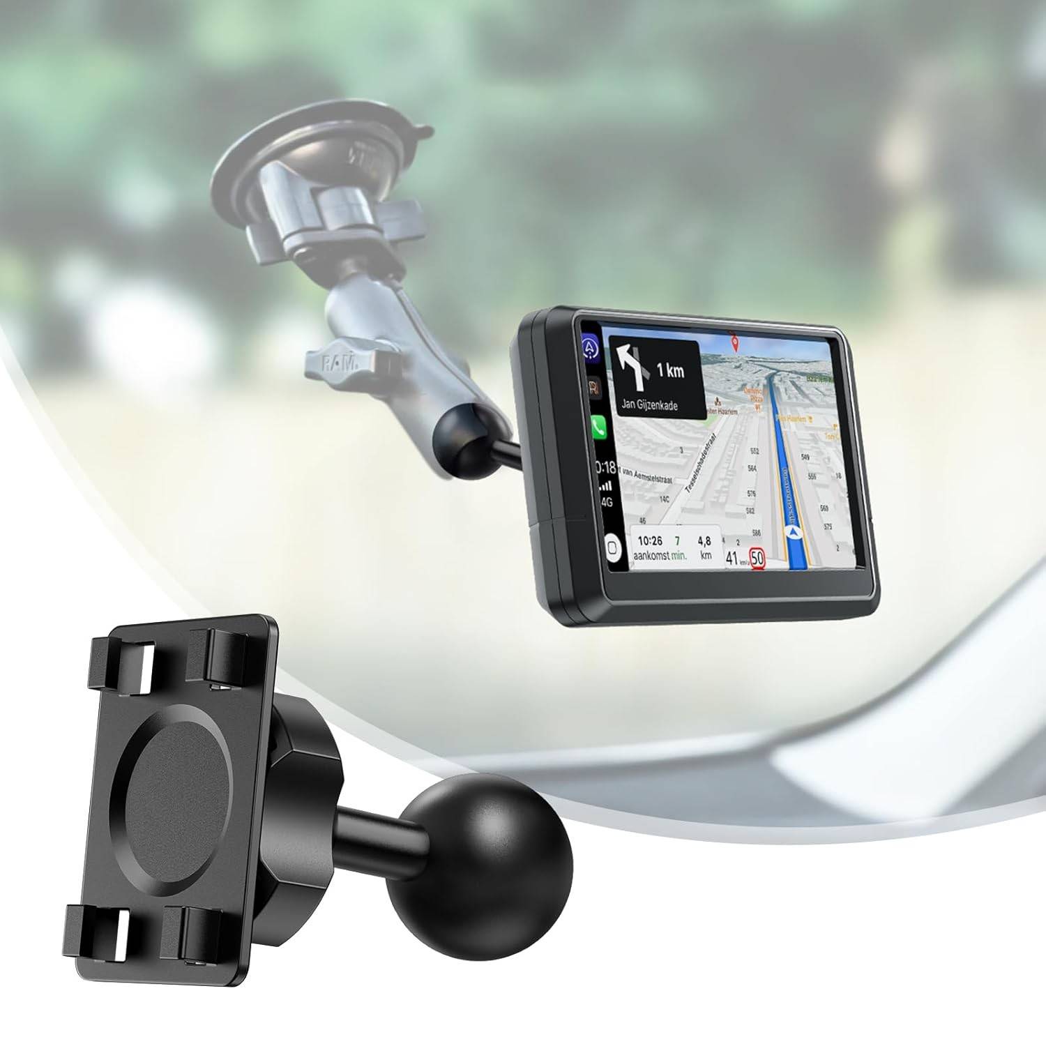 iGoevo Kit Adaptador CarPlay: Conexão Perfeita para sua Tela Portátil