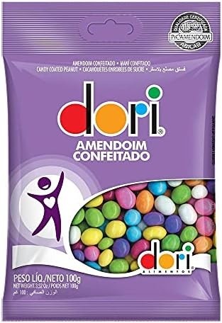 Dori Amendoim Confeitado Colorido 70G