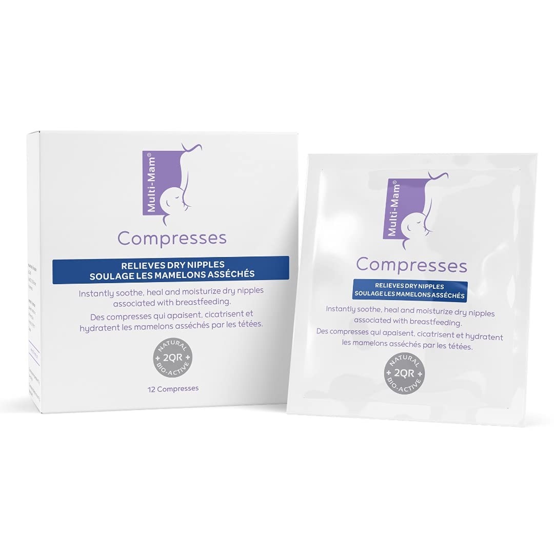 Compressão de Mamilos Multi-Mam 12 Sachês - Alívio Natural e Proteção Confiável
