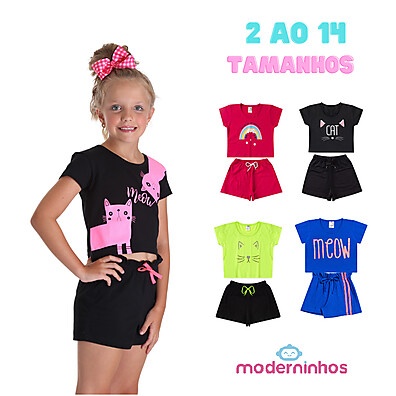 Kit Roupinha Infantil Menina: 8 Peças Confortáveis!