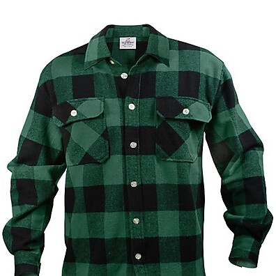 Camisa Xadrez Flanelada Unissex Manga Longa - Tecido Grosso e Confortável
