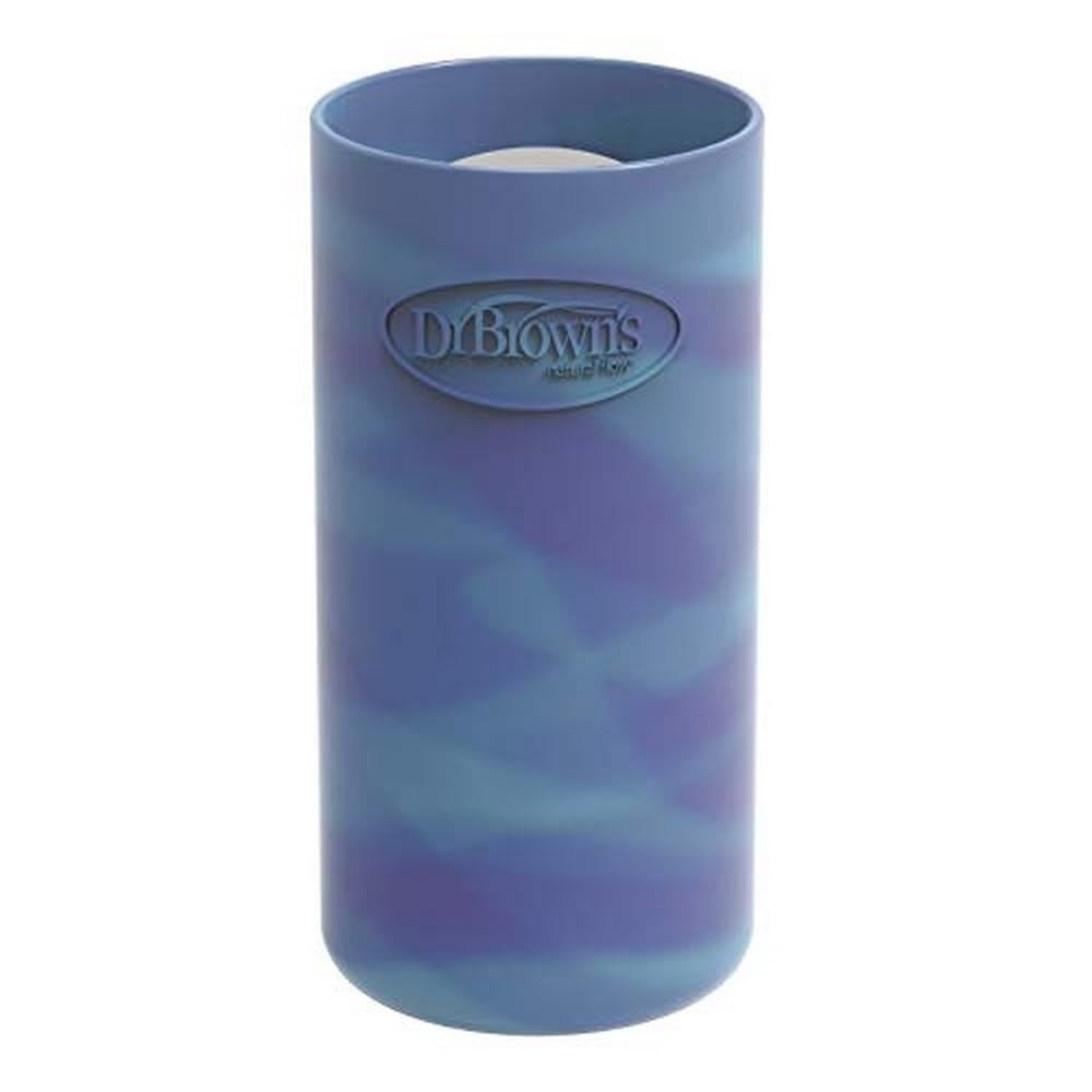Dr. Brown's Capa de Mamadeira com Silicone Brilhante Noturno - Segura, Confortável e Segura