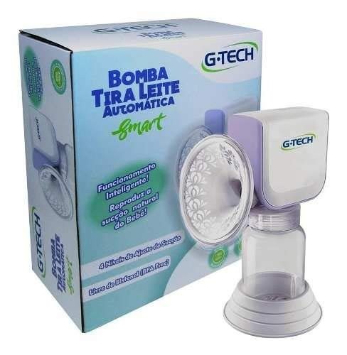 Bomba Elétrica Tira-Leite Materno Smart G-Tech Automática - Extração Confortável e Eficiente