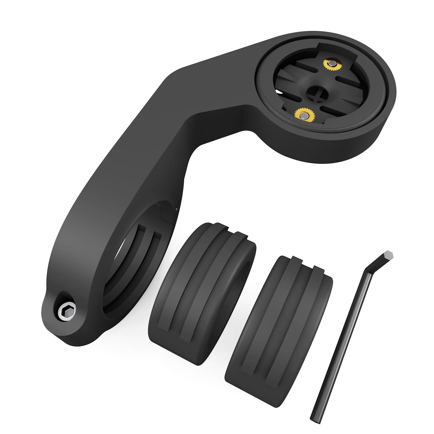 Suporte de Guidão Estendido Garmin Edge: Navegação Segura e Confortável para Sua Bike