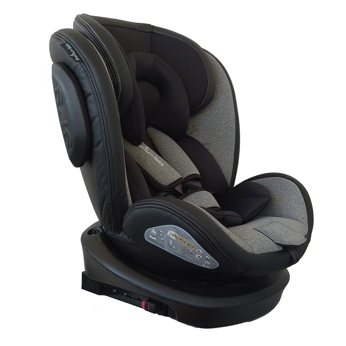 Cadeira Bebê Giratória 360° Murphy Premium: Segurança e Conforto do Nascimento aos 36kg